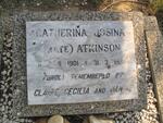 ATKINSON Catherina Josina 1901-1987