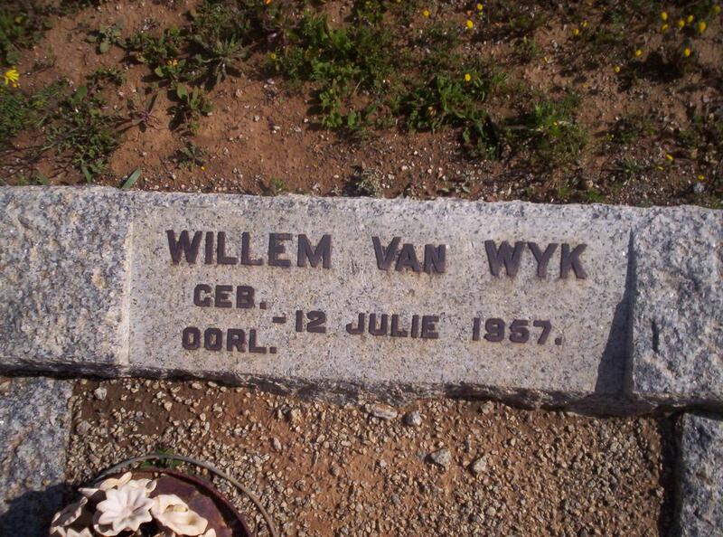 WYK Willem, van 1957-1957