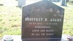 ADAMS Geoffrey H. 1925-1998