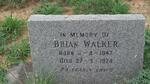 WALKER Brian 1947-1974