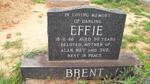 BRENT Effie -1966