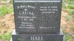 HALL Creina 1930-1998