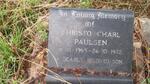 PAULSEN Christo Charl 1965-1972