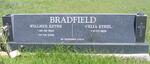 BRADFIELD Willmer Kethe 1923-2008 & Celia Ethel 1929-
