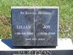 PURDON Lillian Joy 1926-2005