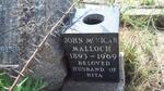 MALLOCH John McVicar 1893-1969 :: MALLOCH Ruth Mac 1928-1937