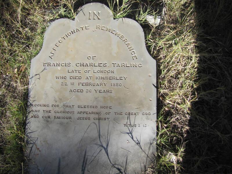 TARLING Francis Charles -1880