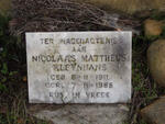 KLEYNHANS Nicolaas Mattheus 1911-1985