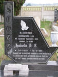 SCOTT Isabella E.C. 1933-1995