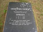OOSTHUIZEN Doreen 1949-2001