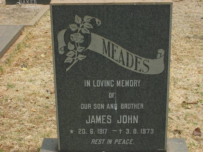 MEADES James John 1917-1973