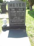 MEYER Carl Erasmus 1903-1989 & Ellen Magdalena 1905-1994