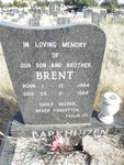 BARKHUIZEN Brent 1964-1984