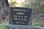 DUMINY Christoffel J. 1904-1971