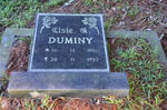 DUMINY Elsie K. 1901-1982