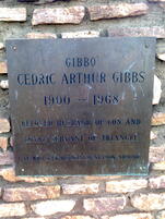 GIBBS Cedric Arthur 1900-1968 