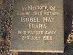 FRARA Isobel May -1980