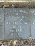 HEINE Eileen Julia nee LANG 1914-1984