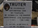 TRUTER Annemarie nee HOFFMAN 1972-1995