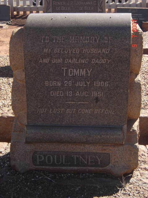 POULTNEY Tommy 1906-1951