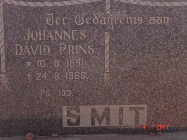 SMIT Johannes David Prins 1891-1966