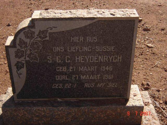 HEYDENRYCH S.C.C. 1946-1961