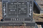 STRAUSS Willie 1909-1985 & Anna STOMAN 1926-