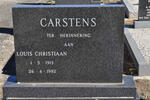 CARSTENS Louis Christiaan 1913-1982