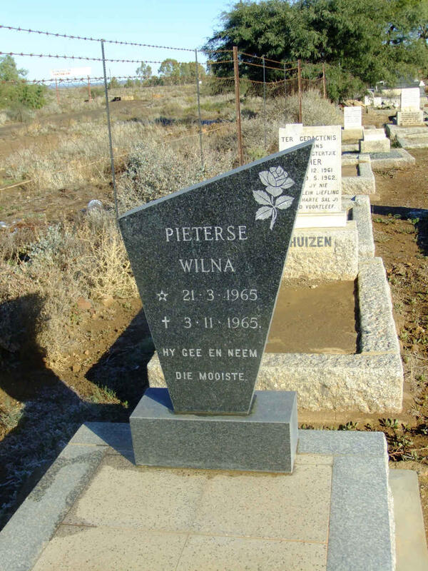 PIETERSE Wilna 1965-1965