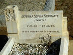SCRIBANTE Jeffrina Sophia 1935-1939