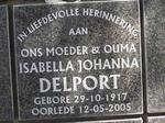 DELPORT Isabella Johanna 1917-2005