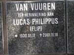VUUREN Lucas Philippus, van 1930-2001