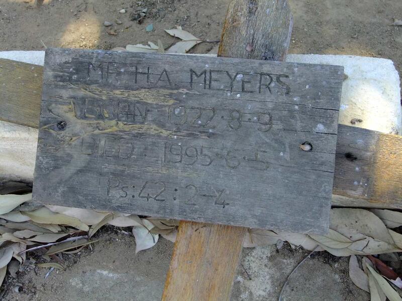 MEYERS H.A. 1922-1995
