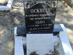 OCKHUIS Alida 1895-1979