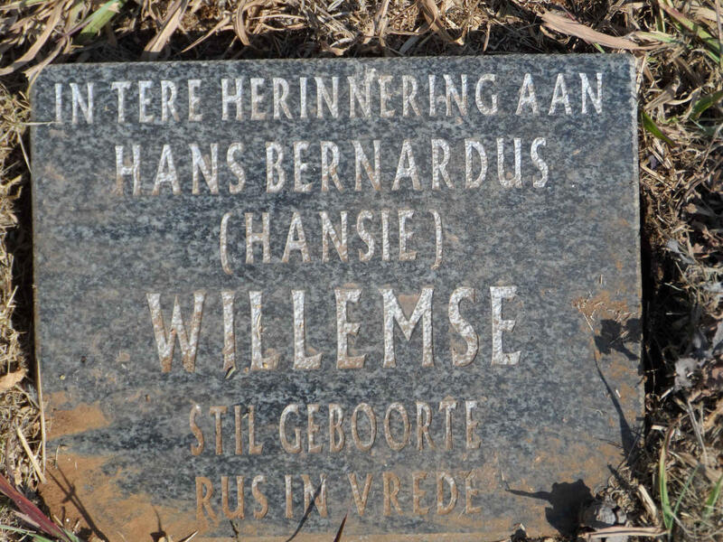 WILLEMSE Hans Bernardus