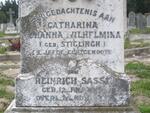 SASSE Catharina Johanna Wilhelmina nee STIGLINGH 1841-1903