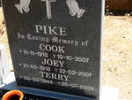 PIKE Cook 1918-2007 & Joey 1918-2007 :: PIKE Terry 1944-2009