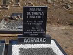 AGENBAG Maria Susanna 1924-2006
