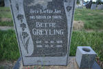 GREYLING Bettie 1930-1995