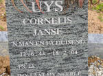 UYS Cornelis Janse 1943-2004