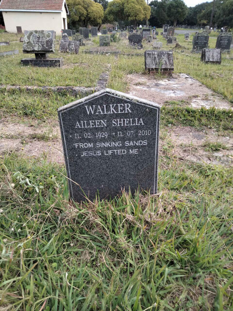 WALKER Aileen Shelia 1929-2010