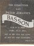 BASSON P.J. 1899-1967