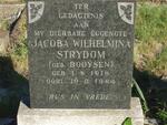 STRYDOM Jacoba Wilhelmina nee BOOYSEN 1918-1964