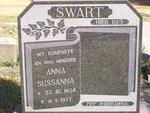SWART Anna Sussanna 1934-1977