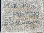 HOITING Marius 1969-1970