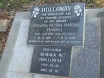 HOLLOWAY Schalk W. 1919-2005 & Susanna Gezina Martha JANSEN VAN VUUREN 1921-1980