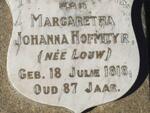 HOFMEYR Margaretha Johanna nee LOUW 1818-