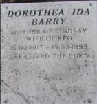 BARRY Dorothea Ida 1917-1998