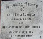 CONNOLLY Edith Emily 1883-1966 :: COOLEY Neil John Harrisson 1948-1966