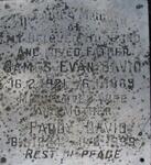 DAVID James Evan 1921-1985 & Paddy 1924-1999